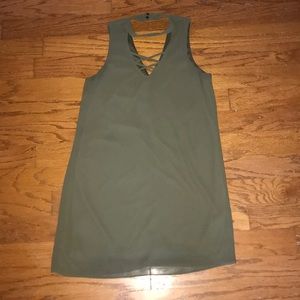Olive Green Dress